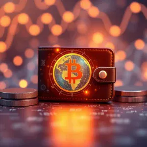 A digital representation of DeFi wallets with global reach and security features.